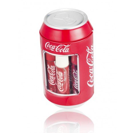 Set 6 Bálsamos Labiales en Lata Clásica de Coca Cola - Assorted - Lip Smacker - 1