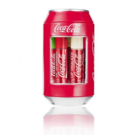 Set 6 Bálsamos Labiales en Lata Clásica de Coca Cola - Assorted - Lip Smacker - 3