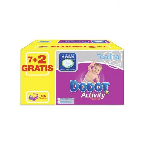 Toallitas Activity - 486 Uds - Dodot - 1
