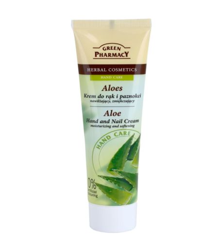 Crema para Manos y Uñas Aloe Vera - Green Pharmacy - 1