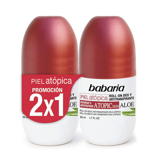 Desodorante Roll-on - Pieles Atópicas - Aloe - Babaria - 1