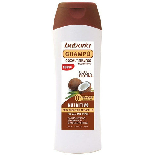 Champú Coco y Biotina - 400 ml - Babaria - 1