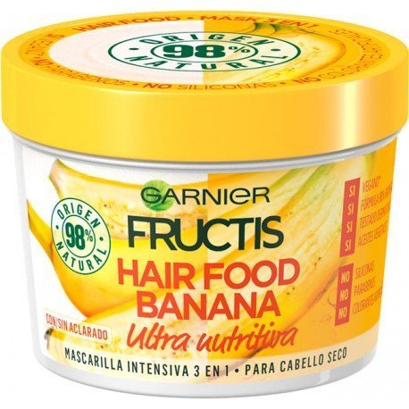 Mascarilla Capilar Hair Food Banana 390 ml - Garnier - Fructis - 1