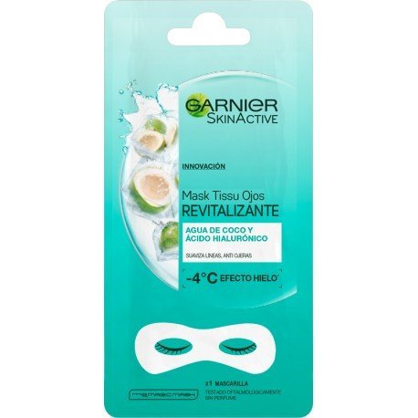 Mascarilla de Ojos Revitalizante Skinactive 2 Pcs - Garnier - 1