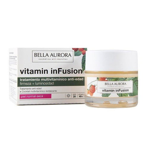 Vitamin Infusion Tratamiento Multivitaminico Antiedad Spf20 Piel Normal-seca 50ml - Bella Aurora - 1