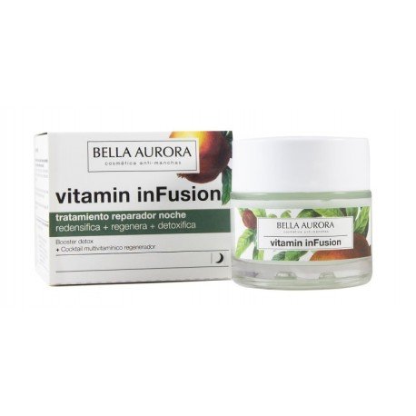 Vitamin Infusion Tratamiento Reparador Noche 50ml - Bella Aurora - 1