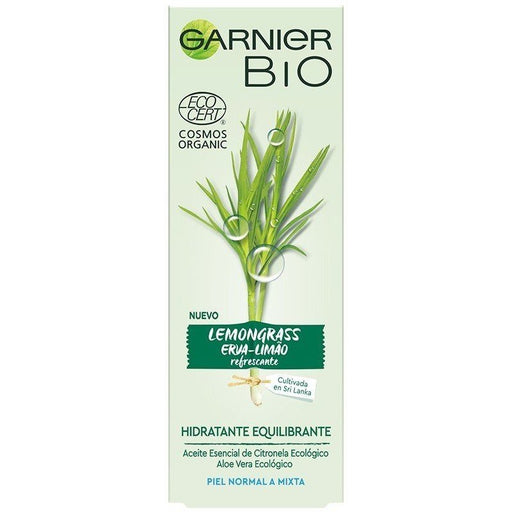 Crema Hidratante Lemongrass Ecológico con Aloe Vera 50 ml - Bio - Garnier - 1
