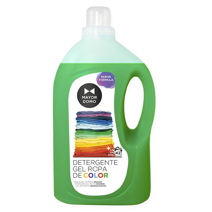 Detergente Gel Ropa de Color 3000 ml - Mayordomo - 1