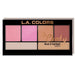Paleta de Coloretes & Iluminadores so Cheeky - L.A. Colors: Pink and Playful - 2
