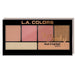Paleta de Coloretes & Iluminadores so Cheeky - L.A. Colors: Peaches and Cream - 4
