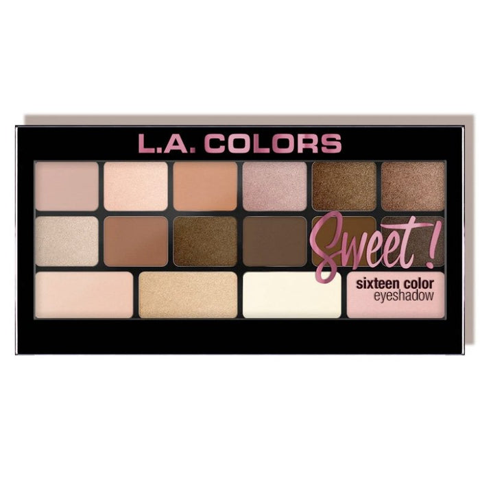 Paleta de Sombras 16 Color Sweet! - L.A. Colors: Charming - 3