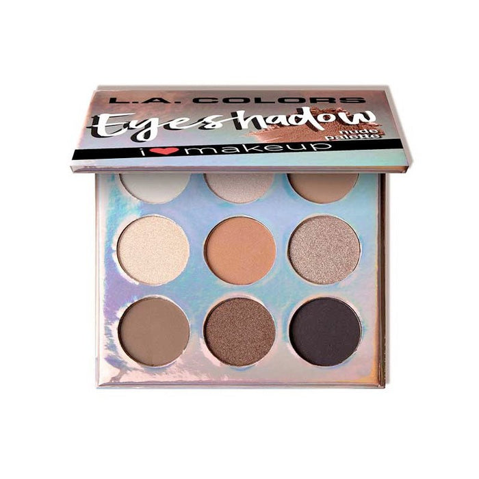 Paleta de Sombras I Love Makeup Beauty Booklets - L.A. Colors: Nude - 2