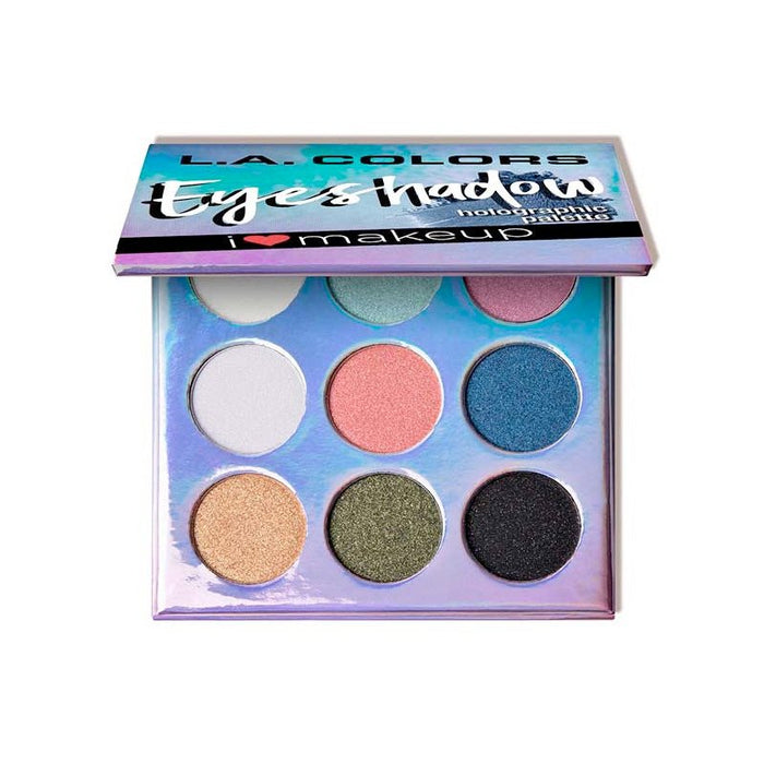 Paleta de Sombras I Love Makeup Beauty Booklets - L.A. Colors: Holographic - 1