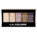 Paleta de Sombra de Ojos Matte 5 Colores - L.A. Colors: Natural Linen - 4