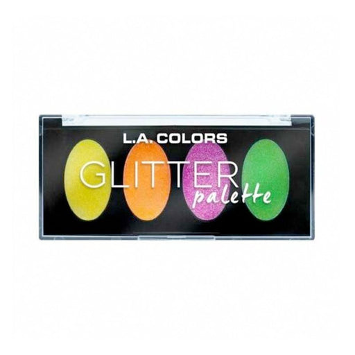 Paleta de Sombras de Ojos Glitter Palette - L.A. Colors: Glitter Palette - Delightful - 2