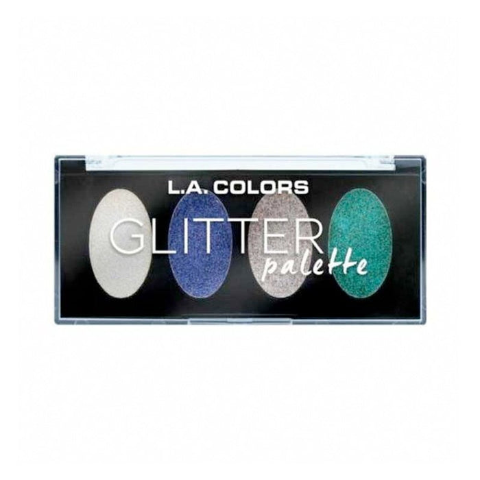 Paleta de Sombras de Ojos Glitter Palette - L.A. Colors: Glitter Palette - Mysterious - 3