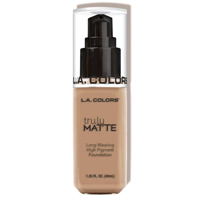 Base de Maquillaje Líquida - Truly Matte - L.A. Colors: Cool Beige - 9