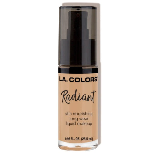 Base de Maquillaje Radiant - L.A. Colors: L.A. Colors - Radiant Liquid Foundation -Suede - 1