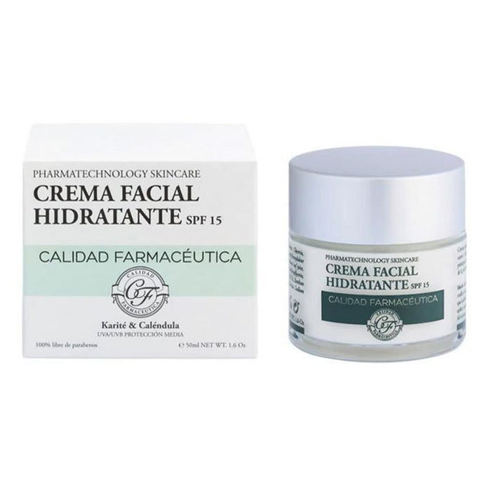 Crema Facial Hidratante - Hidrata y Protege Spf15 - Calidad Farmaceútica - Calidad Farmaceutica - 1