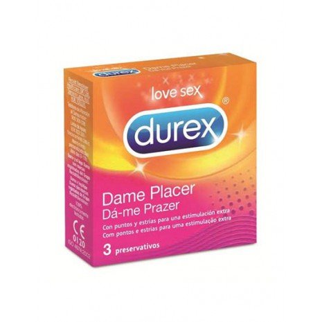 Preservativos Dame Placer 3 Uds - Durex - 1