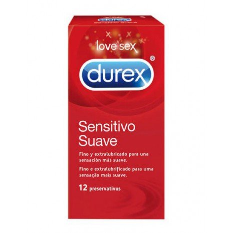 Sensitivo Suave Preservativos - Durex: 12 unidades - 1