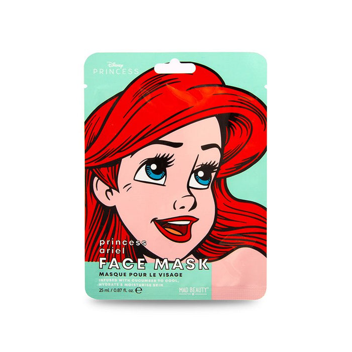 Mascarilla Facial Ariel - Princesas Disney - Mad Beauty - 1