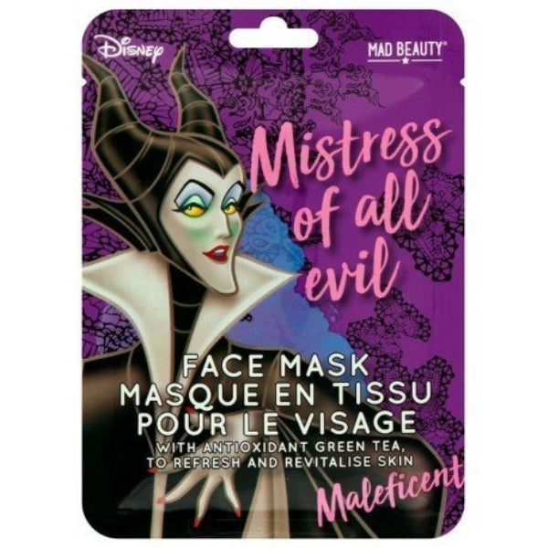 Mascarilla Facial de Papel Disney - Maléfica - Mad Beauty - 1