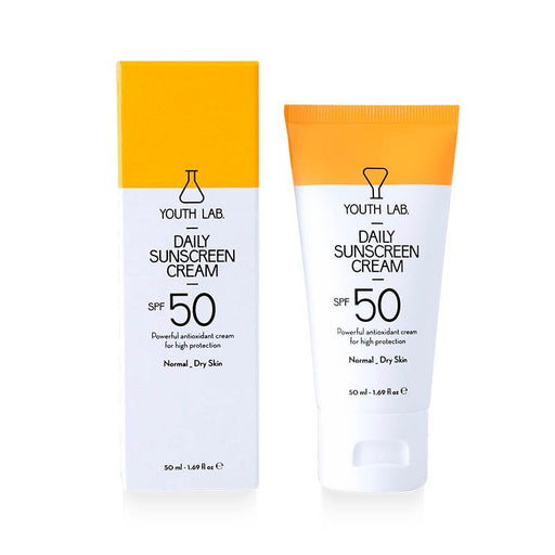 Protector Solar en Crema - Daily Sunscreen Cream Spf 50 - Pieles Secas - Youth Lab - Youthlab - 1