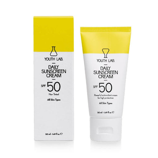 Protector Solar en Crema - Daily Sunscreen Cream - Spf 50 - Todo Tipo de Pieles - Youth Lab - Youthlab - 1