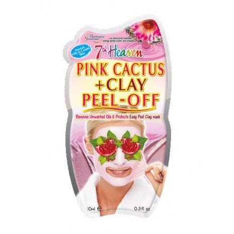 Mascarilla Peel-off - Pink Cactus + Clay Peel-of - Montagne Jeunesse - 1