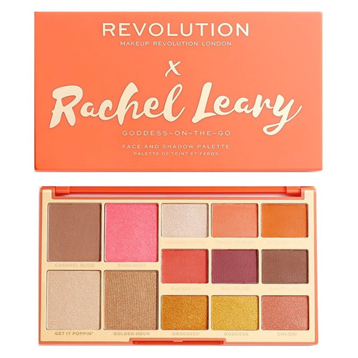 Paleta de Sombras - Rachel Leary - Goddess-on-the-go - Makeup Revolution - Make Up Revolution - 1