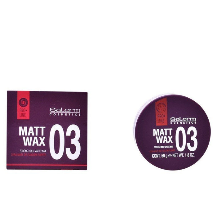 Matt Wax Strong Hold Matte Wax 50 gr - Salerm - 1