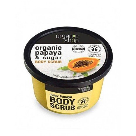 Exfoliante Corporal - Juicy Papaya - Organic Shop - 1