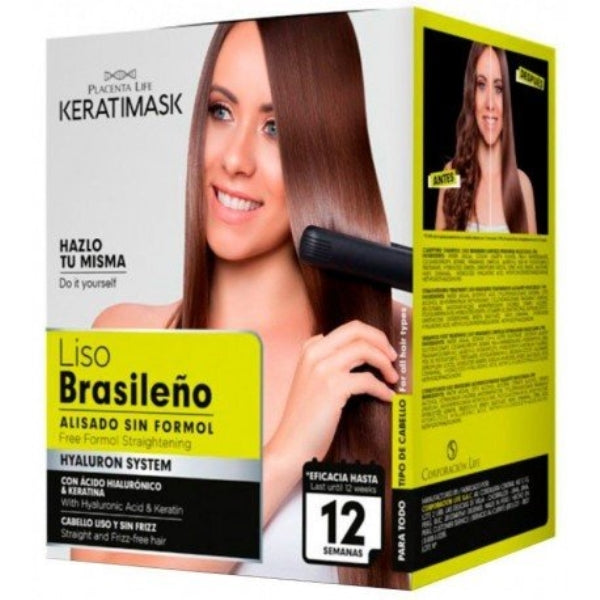 Kit Alisado Brasileño Keratimask sin Formol - Be Natural - 1