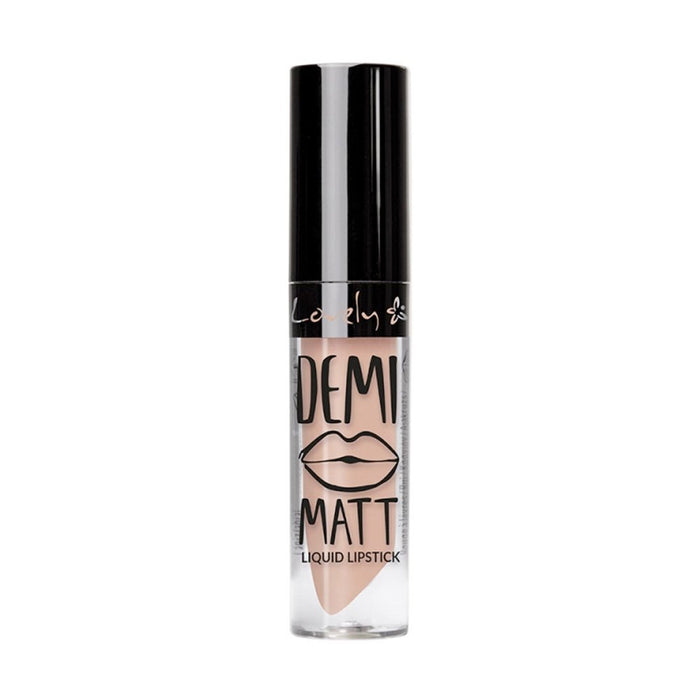 Labial Líquido Semi-mate - Demi Matt Liquid Lipstick - Lovely: nr 1 - 4