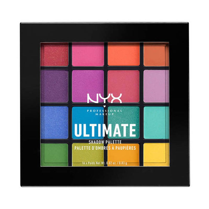 Paleta de Sombras Ultimate - Brights - Professional Makeup - Nyx: ULTI SHDW PAL - BRIGHTS - 2
