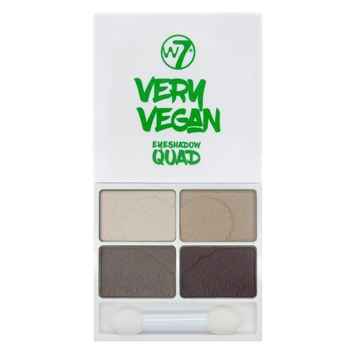 Paleta de sombras Quad 'Very Vegan' - W7: -Very Vegan Eyeshadow Quad - spring spice - 1