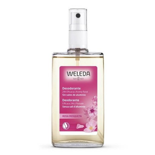 Desodorante Spray - Rosa 100 ml - Weleda - 1