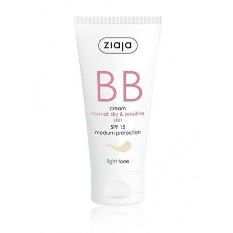 Bb Cream Pieles Normales, Secas y Sensibles Spf15 - Tono Claro 50 ml - Ziaja - 1