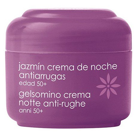 Crema Facial de Noche Antiarrugas - Jazmín 50 ml - Ziaja - 1