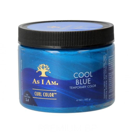 Gel Temporal de Color para Rizos - Cool Blue - As I Am - 1