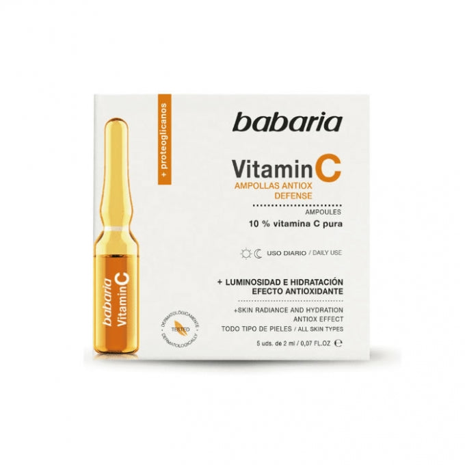Ampollas Vitamina C 5 ud X 2 ml - Babaria - 1