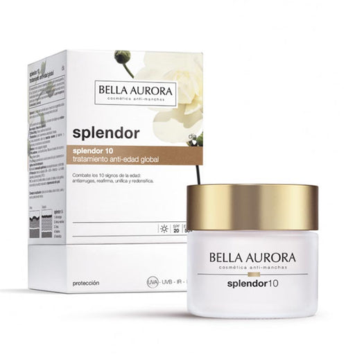 Crema de Día Tratamiento Antiedad Global Splendor 10 - 50ml - Bella Aurora - 1