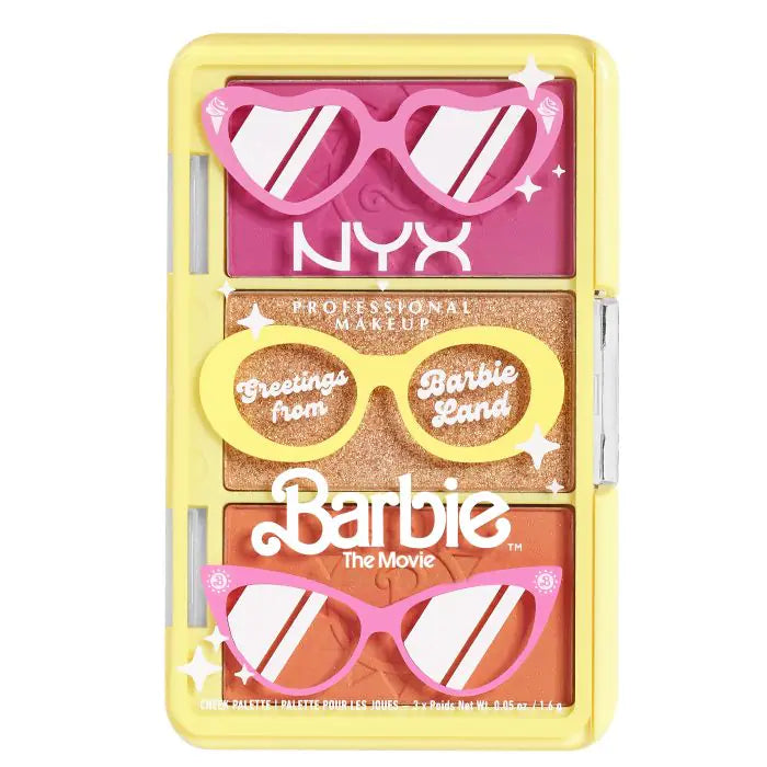 Paleta de Rostro Mini - Barbie On The Go - Nyx - 1