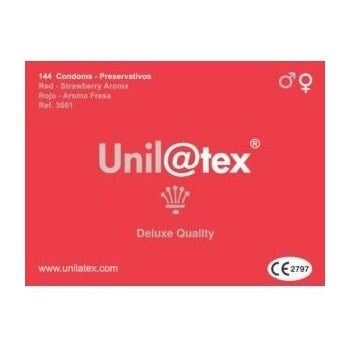 Unilatex - Preservativos Rojos/fresa 144 Uds - Unilatex - 1