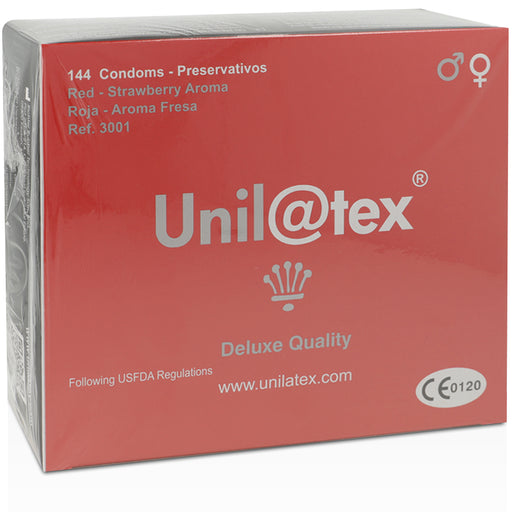 Unilatex - Preservativos Rojos/fresa 144 Uds - Unilatex - 2