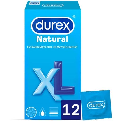 Condones Natural Xl 12 Uds - Durex - 1