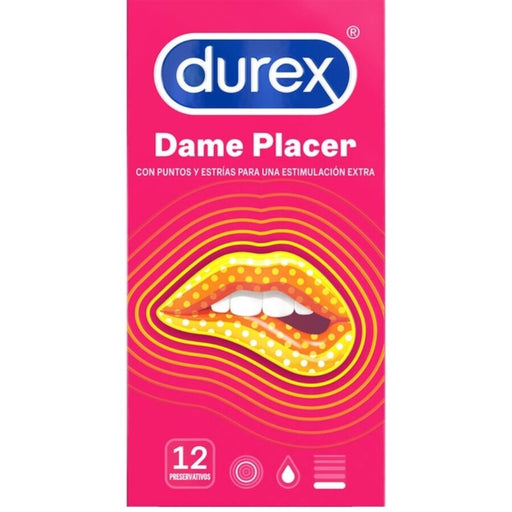 Condones Dame Placer 12 Uds - Durex - 1