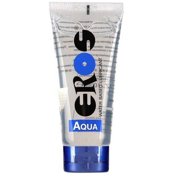 Aqua Lubricante Base Agua 100ml - Classic Line - Eros - 1