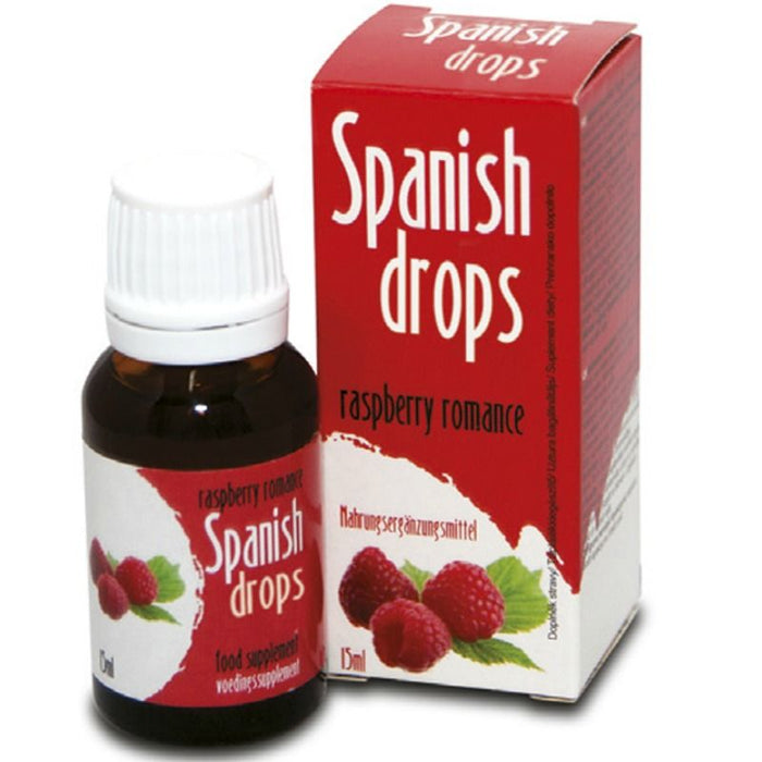Spanish Drops Frambuesa Romantica Gotas Estimulantes - Pharma - Cobeco - 1